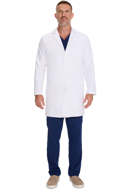 White Coat HH404 Men's 36" Lab Coat White