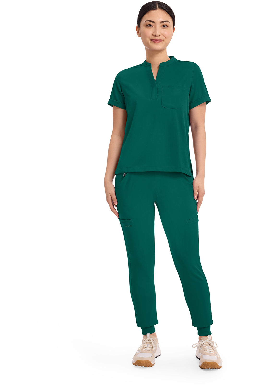 HH Works HH650 Women's Macy Scrub Top Hunter