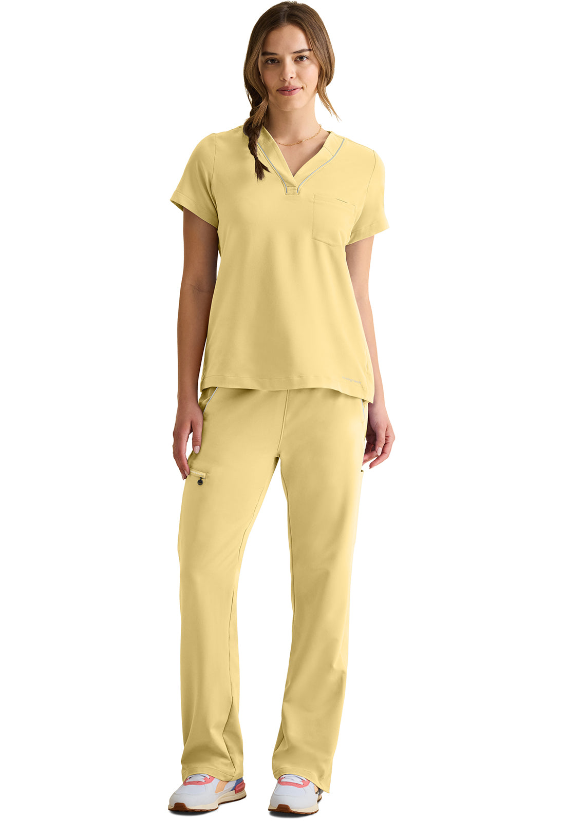 HH360 HH700 Women's Stella Scrub Top Sunray Yellow