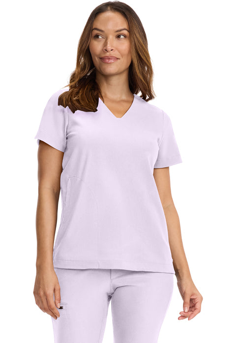HH Limited Edition Women's Tunic V-Neck Top Lilac Blush