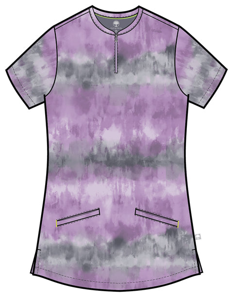 HH Prints HH911 Women's Ivy Scrub Top Soft Stripe