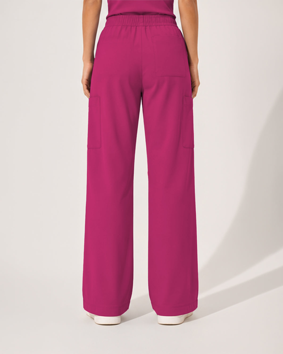 Foundry Women's 2205 Sierra 5 Pocket Wide Leg Pant Hot Pink