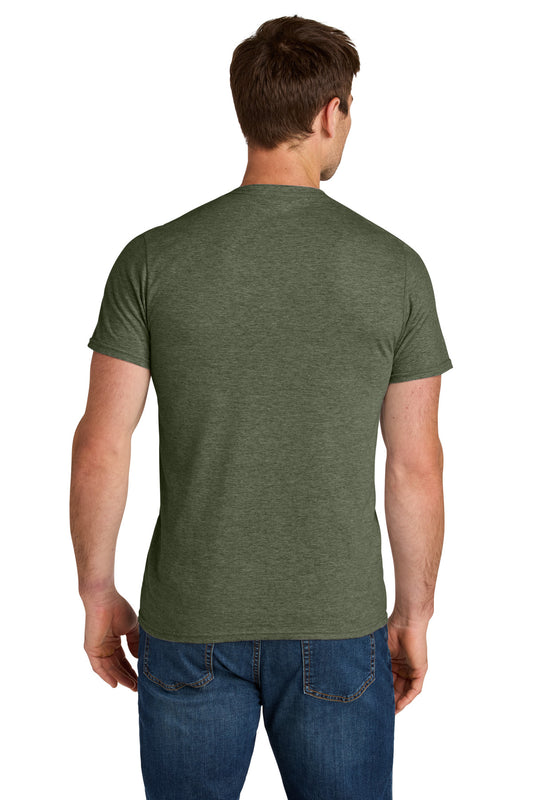 Jerzees Ultimate Unisex Ring Spun T-Shirt IC46M Military Green Heather