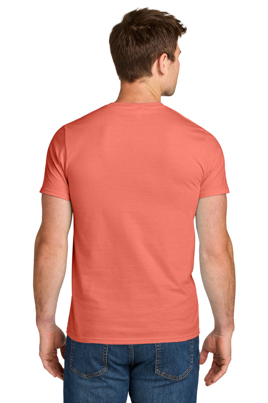 Jerzees Ultimate Unisex Ring Spun T-Shirt IC46M Sunset Coral
