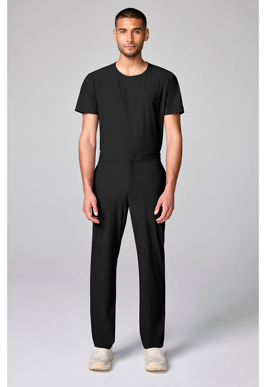 Pursuit IN00021 Men's Straight Leg Scrub Pants Black