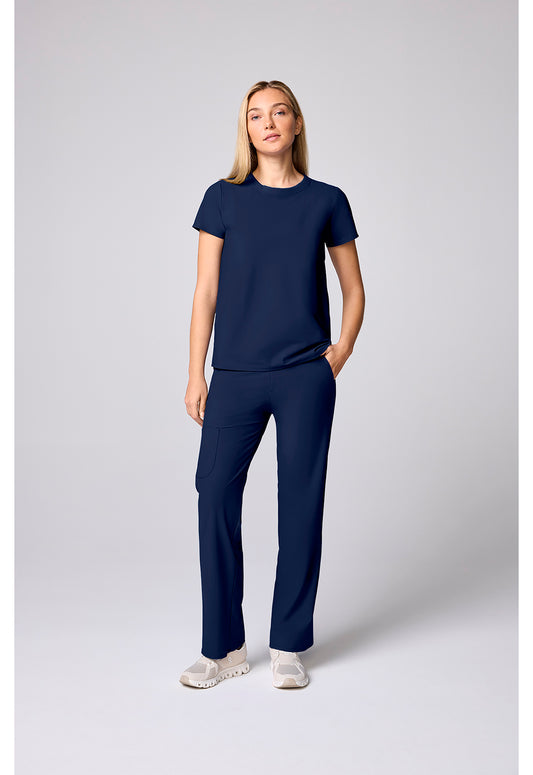 Pursuit IN00037 Women's Crew Neck Scrub Top Navy