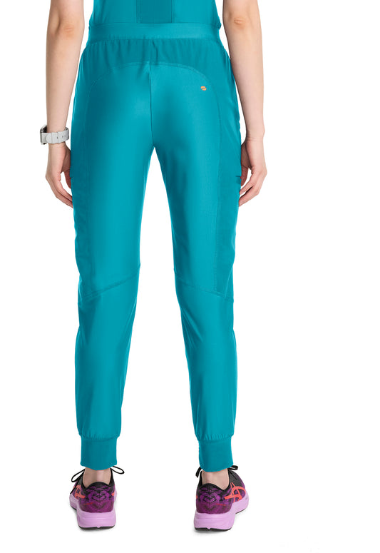 Kinetic IN012A Women's Knit Convertible Jogger Aquaturque Image