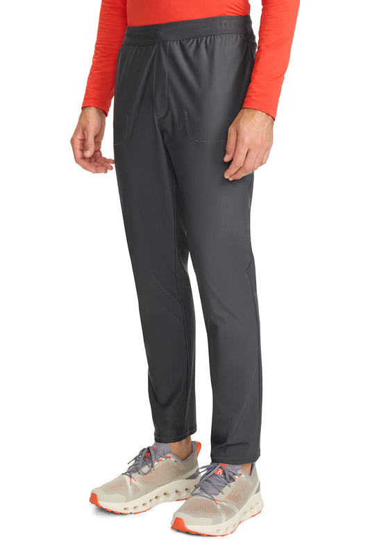 GNR8 Kinetic IN014A Men's Cargo Taper Leg Pants Pewter Model Image Right Side | Infinity