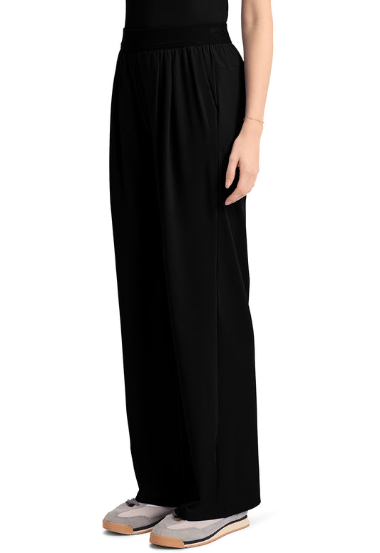 Pursuit IN025A Women's 3-Pocket Wide Leg Pants Black