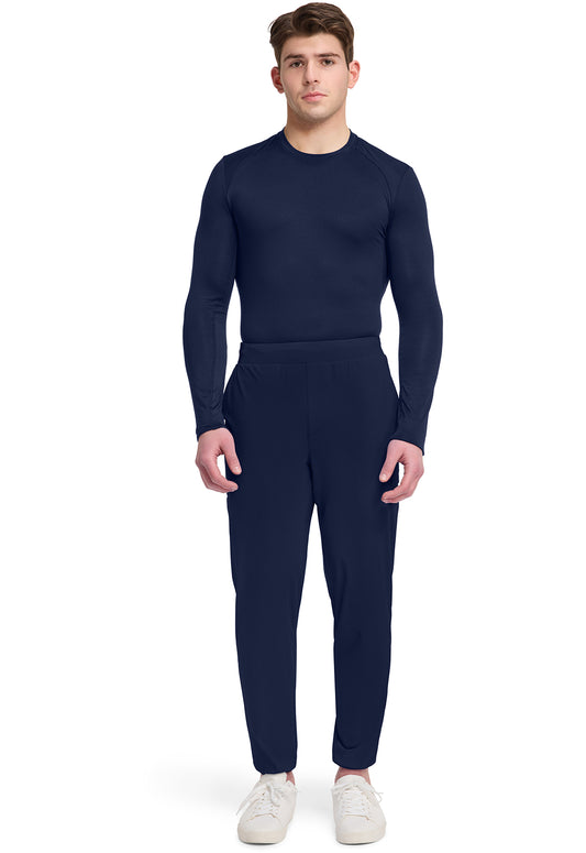 Pursuit IN027A Men's 5-Pocket Jogger Scrub Pants Navy