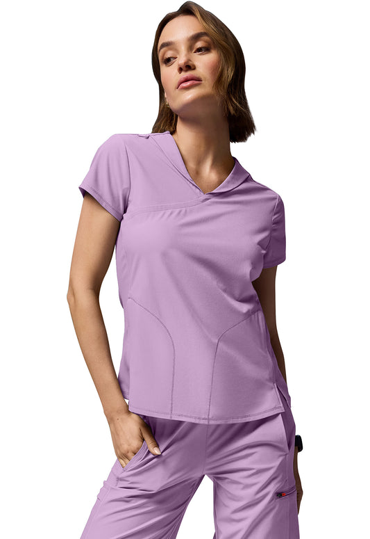 GNR8 IN028A Women's 6-Pocket Wide Leg Pants Livewire Lilac