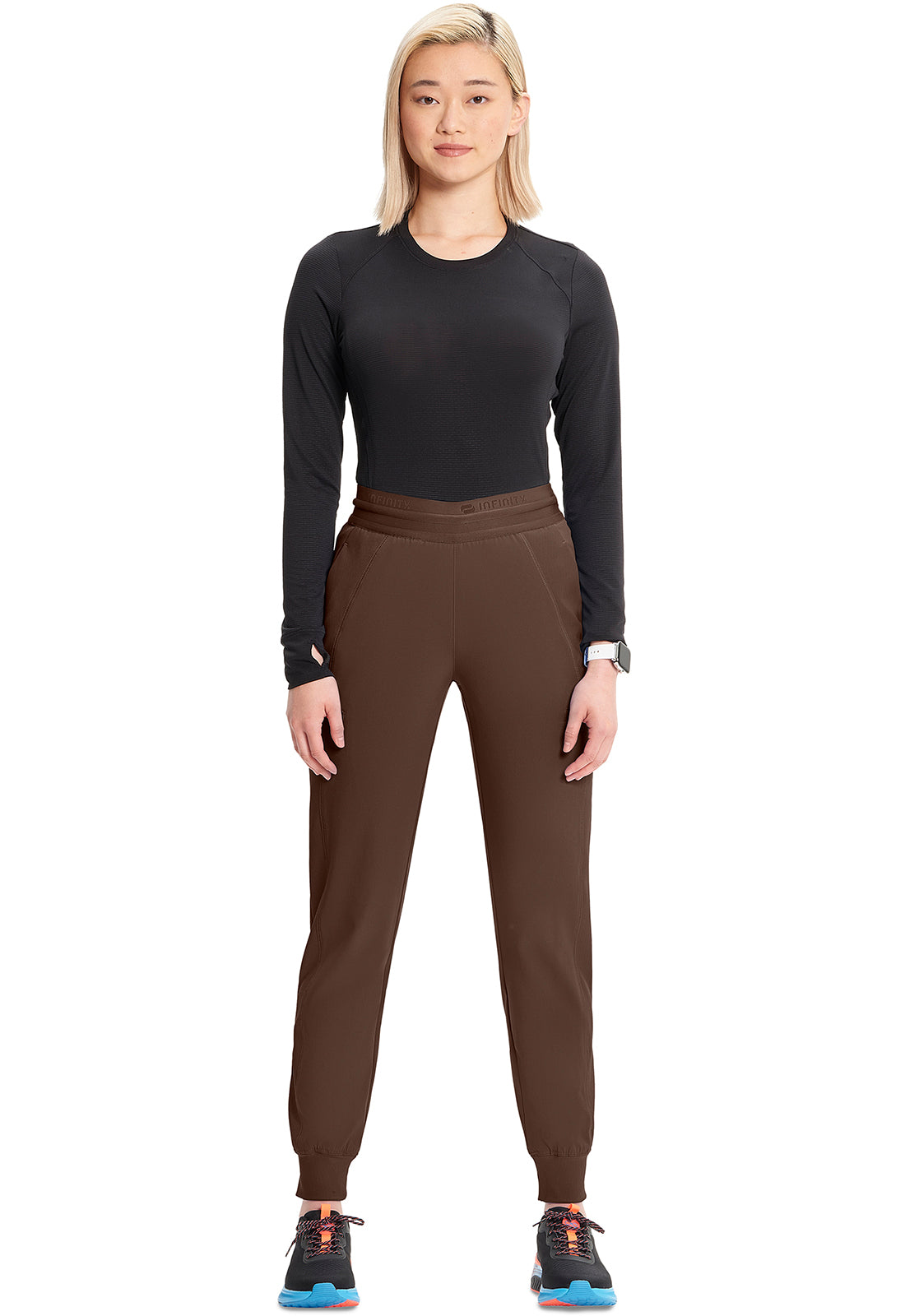 Classics IN122A Mid Rise Jogger Espresso Express