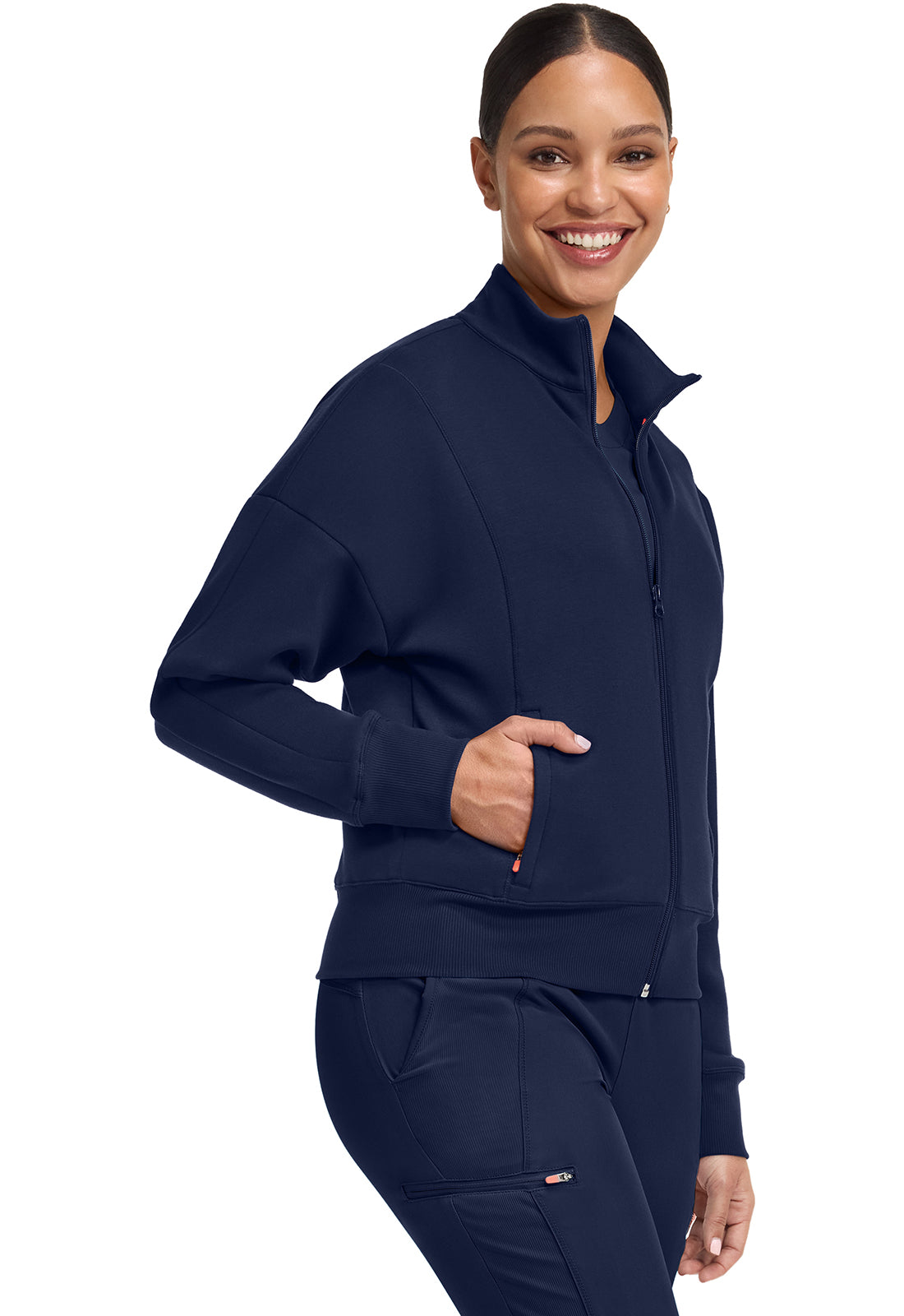 Infinity IN301 Women's Full Zip Jacket Navy