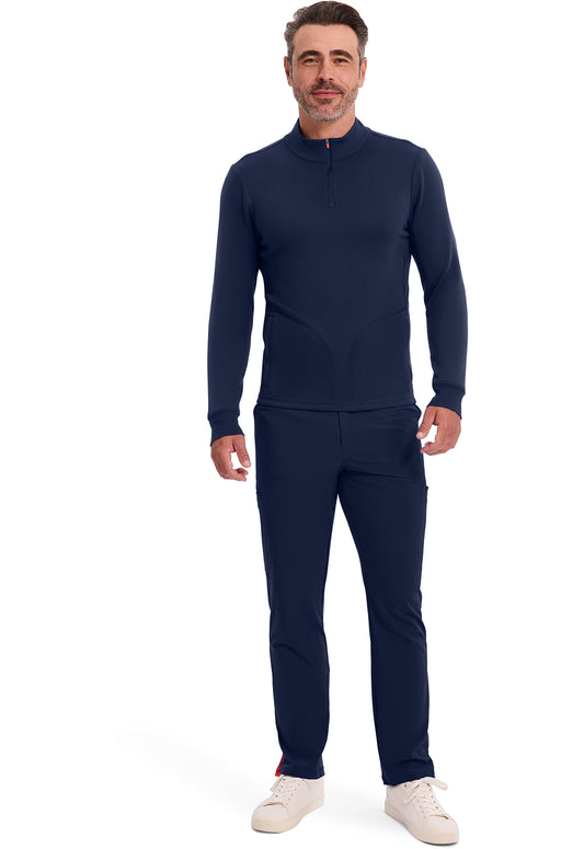 Infinity IN302 Men's Mock Neck Jacket Navy