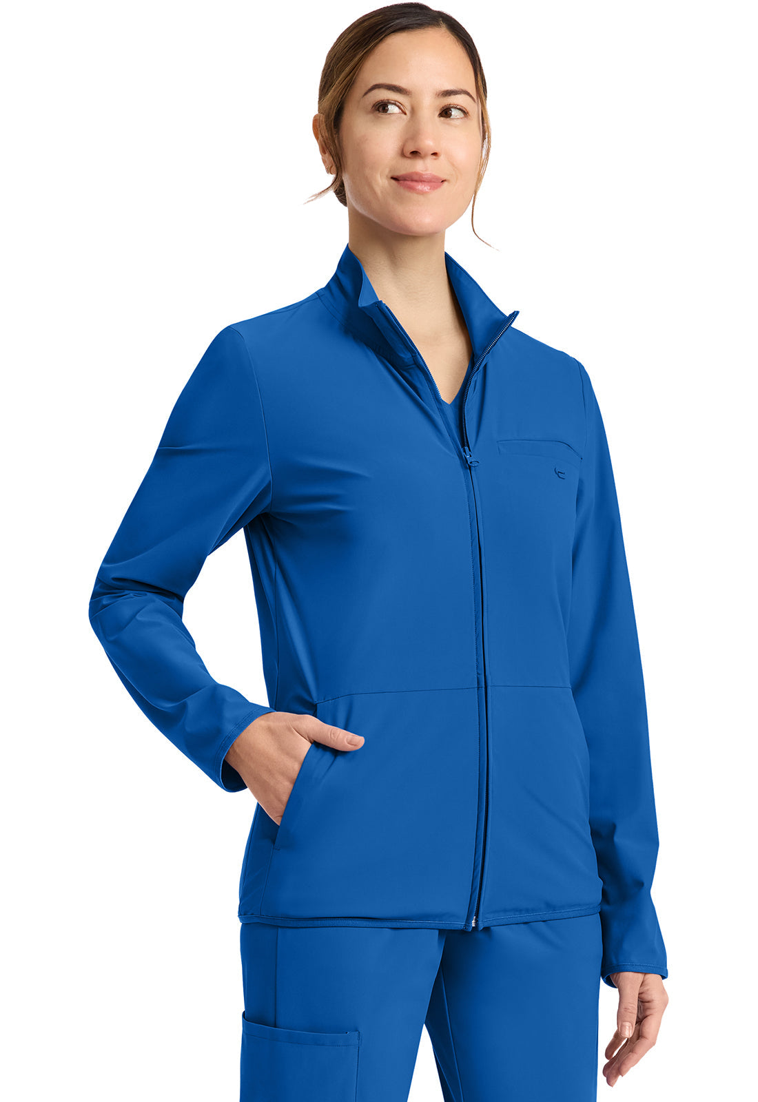 Pursuit IN525A Women's 3-Pocket Warm-up Jacket image 5