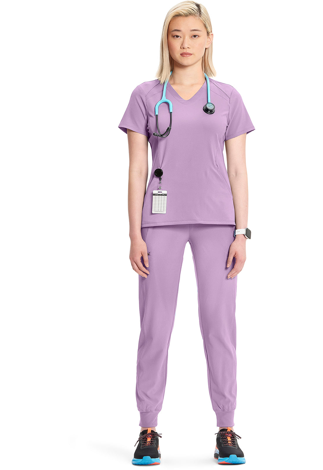 GNR8 IN620A V-Neck Top Livewire Lilac