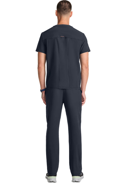 GNR8 IN646A Men's Tuck-in Crew Neck Top Pewter Image