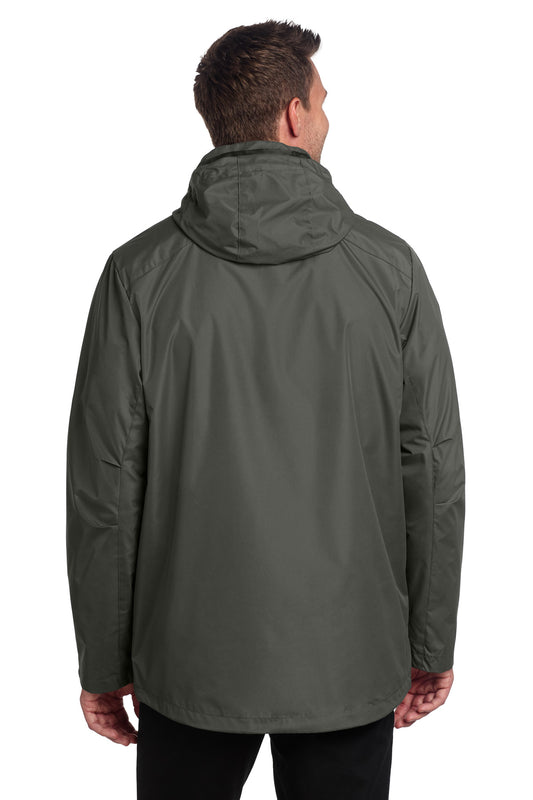 Port Authority All-Weather 3-in-1 Jacket J123 Storm Grey