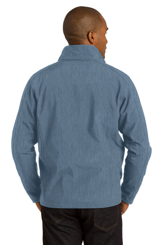 Port Authority Core Soft Shell Jacket J317 Navy Heather