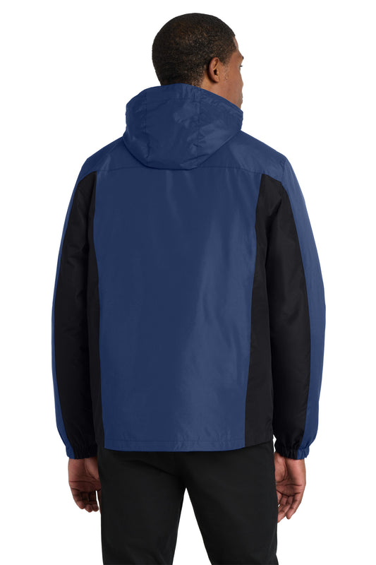 Port Authority Colorblock 3-in-1 Jacket. J321 Admiral Blue/ Black/ Magnet