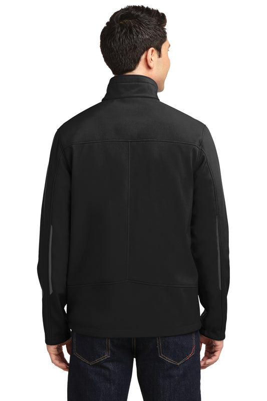 Port Authority Welded Soft Shell Jacket. J324 Black