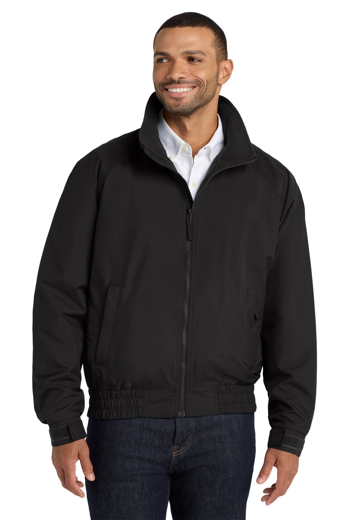 Port Authority Lightweight Charger Jacket J329 True Black