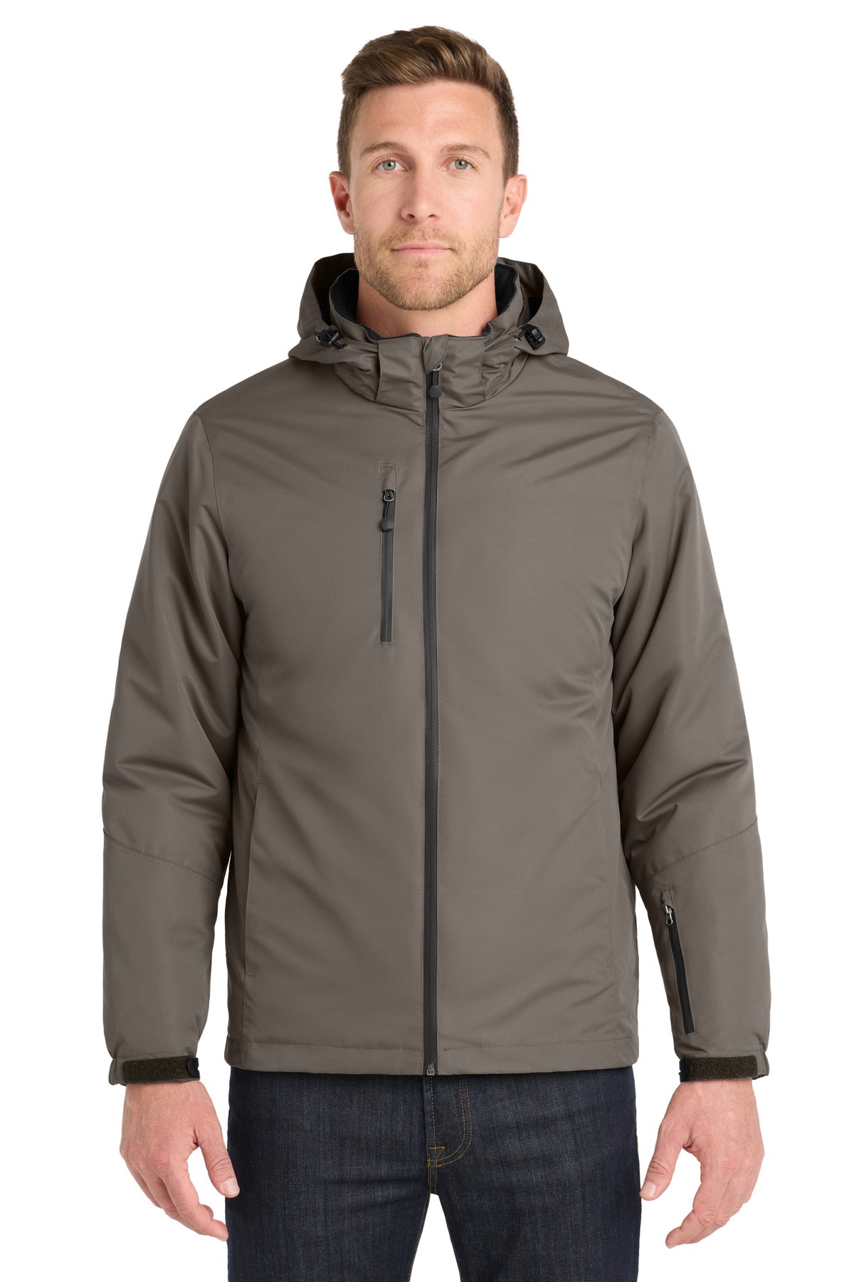 Port Authority Vortex Waterproof 3-in-1 Jacket J332 Deep Smoke/ Charcoal