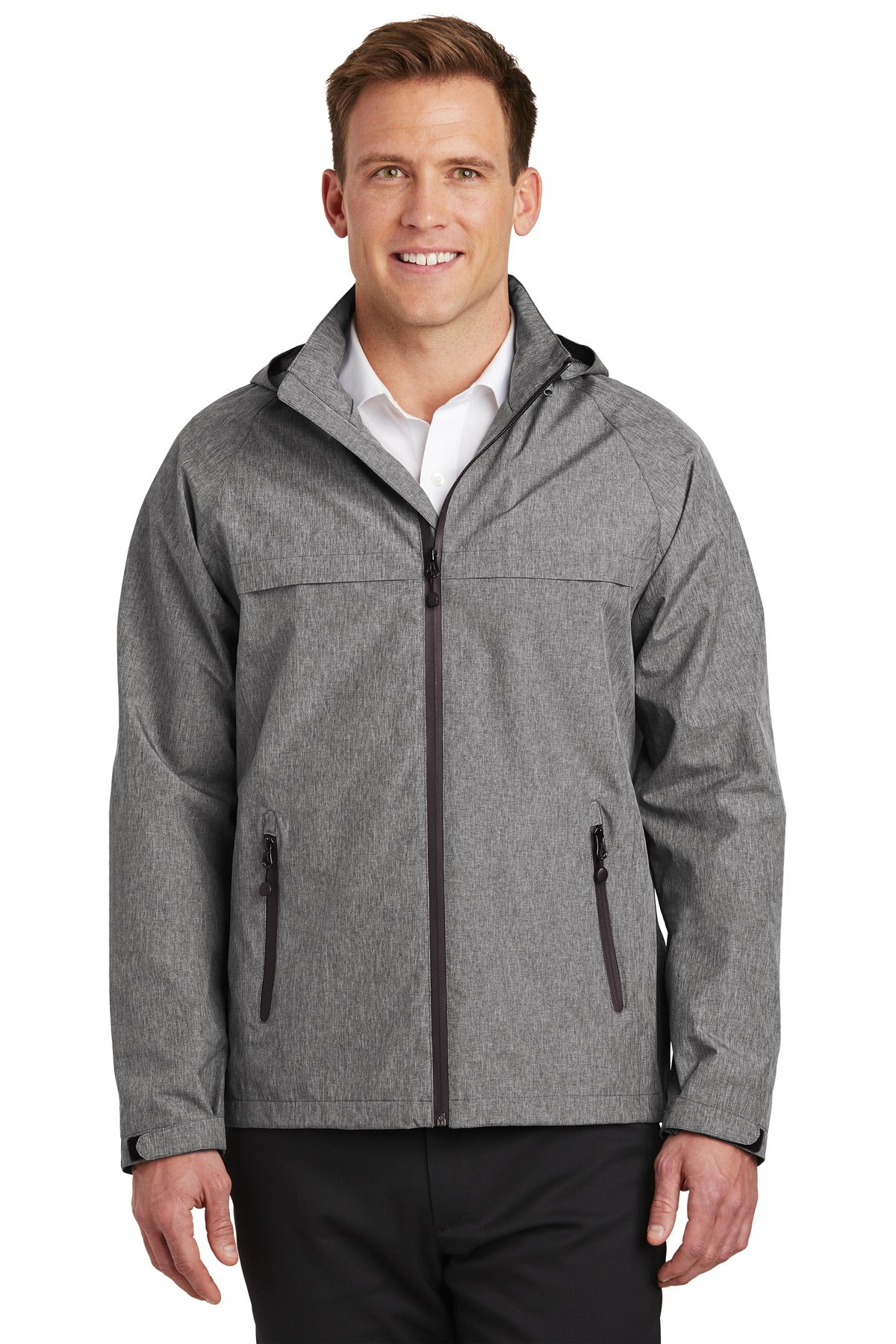 Port Authority Torrent Waterproof Jacket J333 Dark Grey Heather