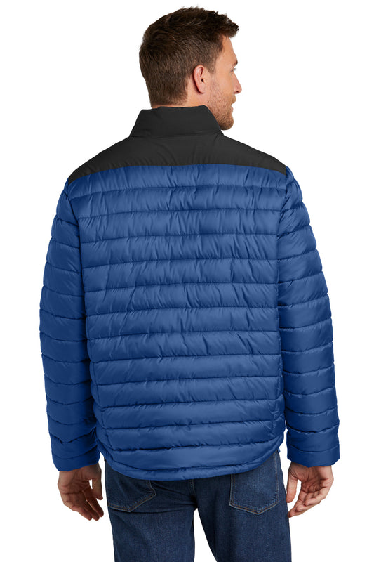 Port Authority Horizon Puffy Jacket J364 True Blue/ Deep Black