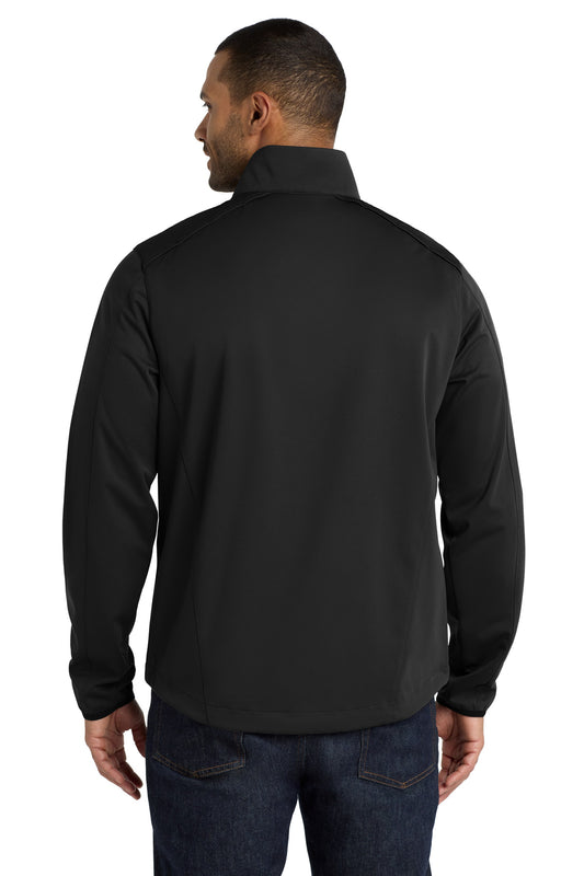 Port Authority Active 1/2-Zip Soft Shell Jacket J716 Deep Black