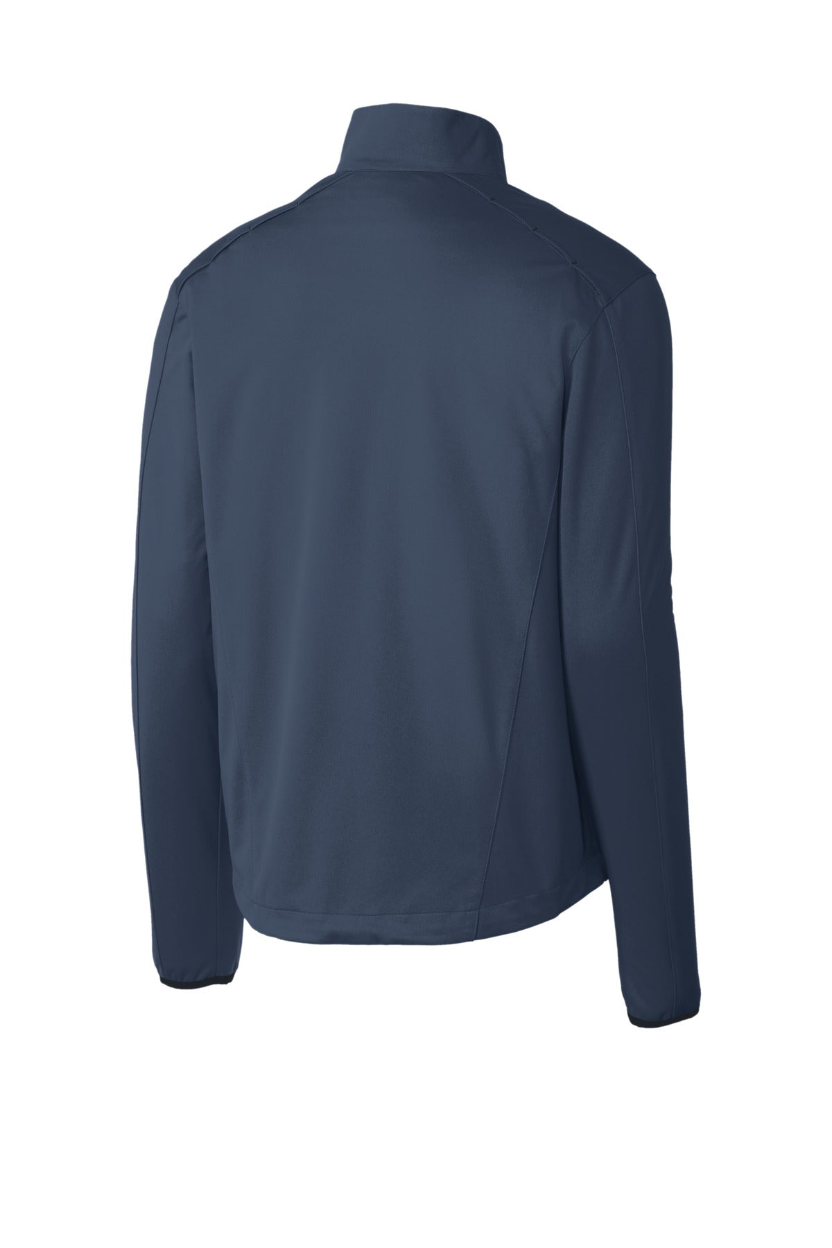 Port Authority Active 1/2-Zip Soft Shell Jacket J716 Dress Blue Navy
