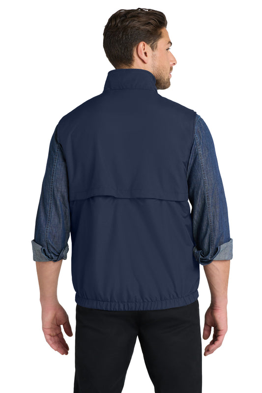 Port Authority Reversible Charger Vest. J7490 True Navy/ True Navy