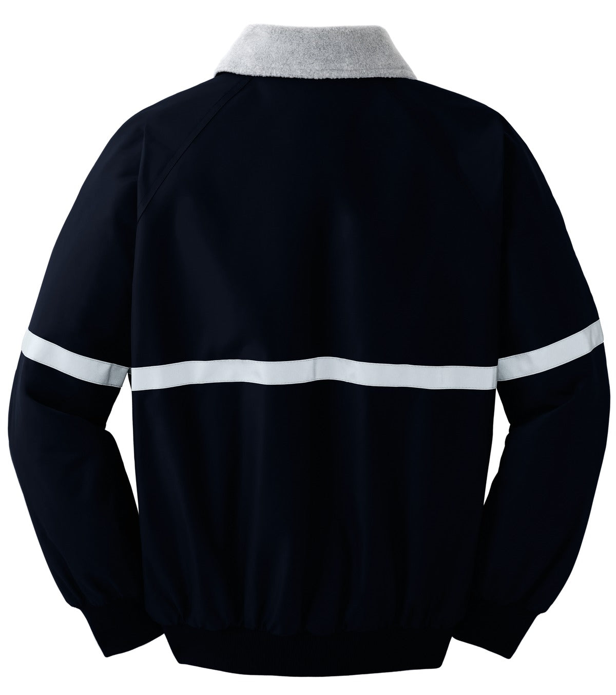 Port Authority Challenger Jacket with Reflective Taping J754R True Navy/ Grey Heather/ Reflective