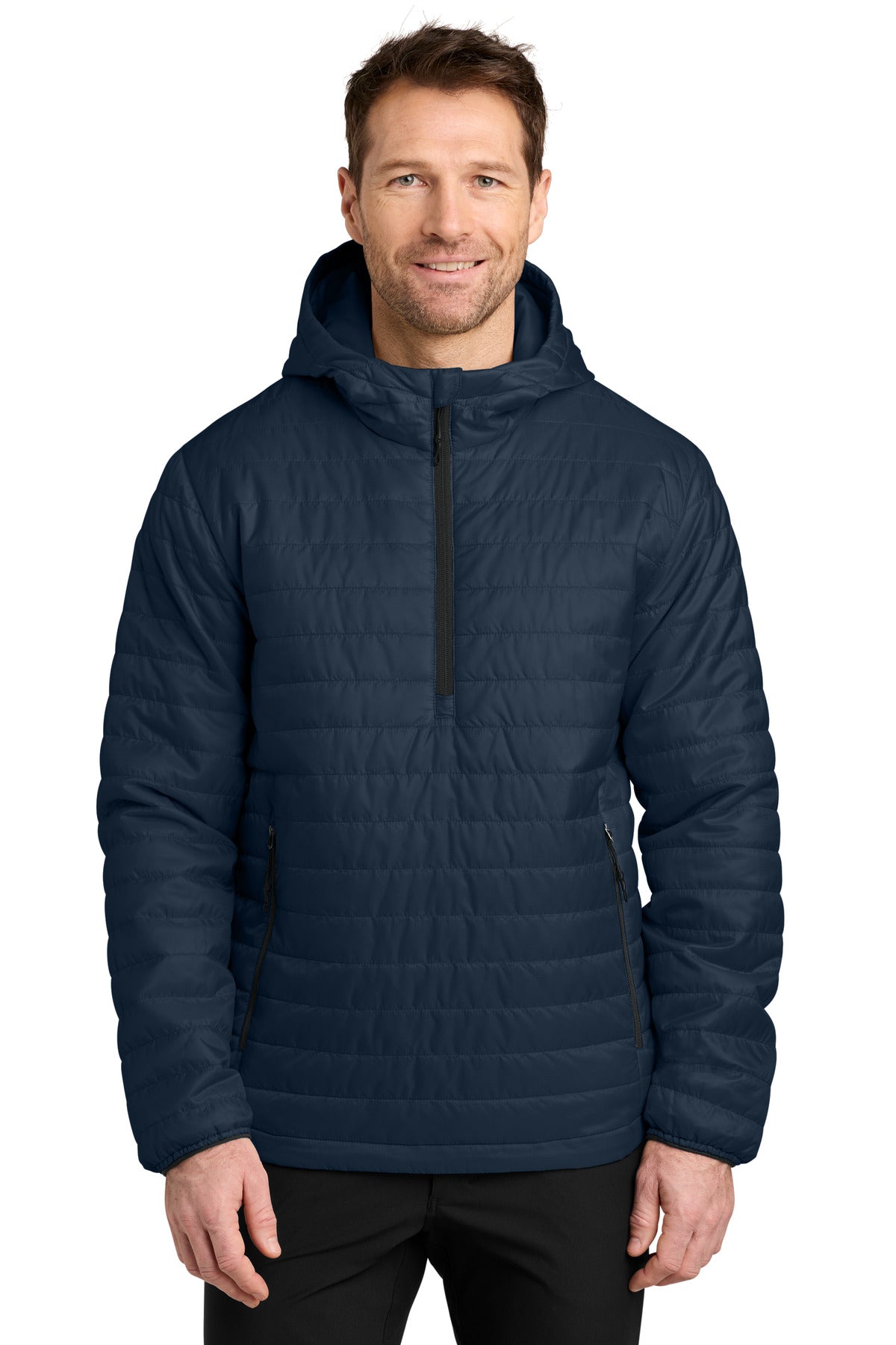 Port Authority Packable Puffy Anorak J855 River Blue Navy