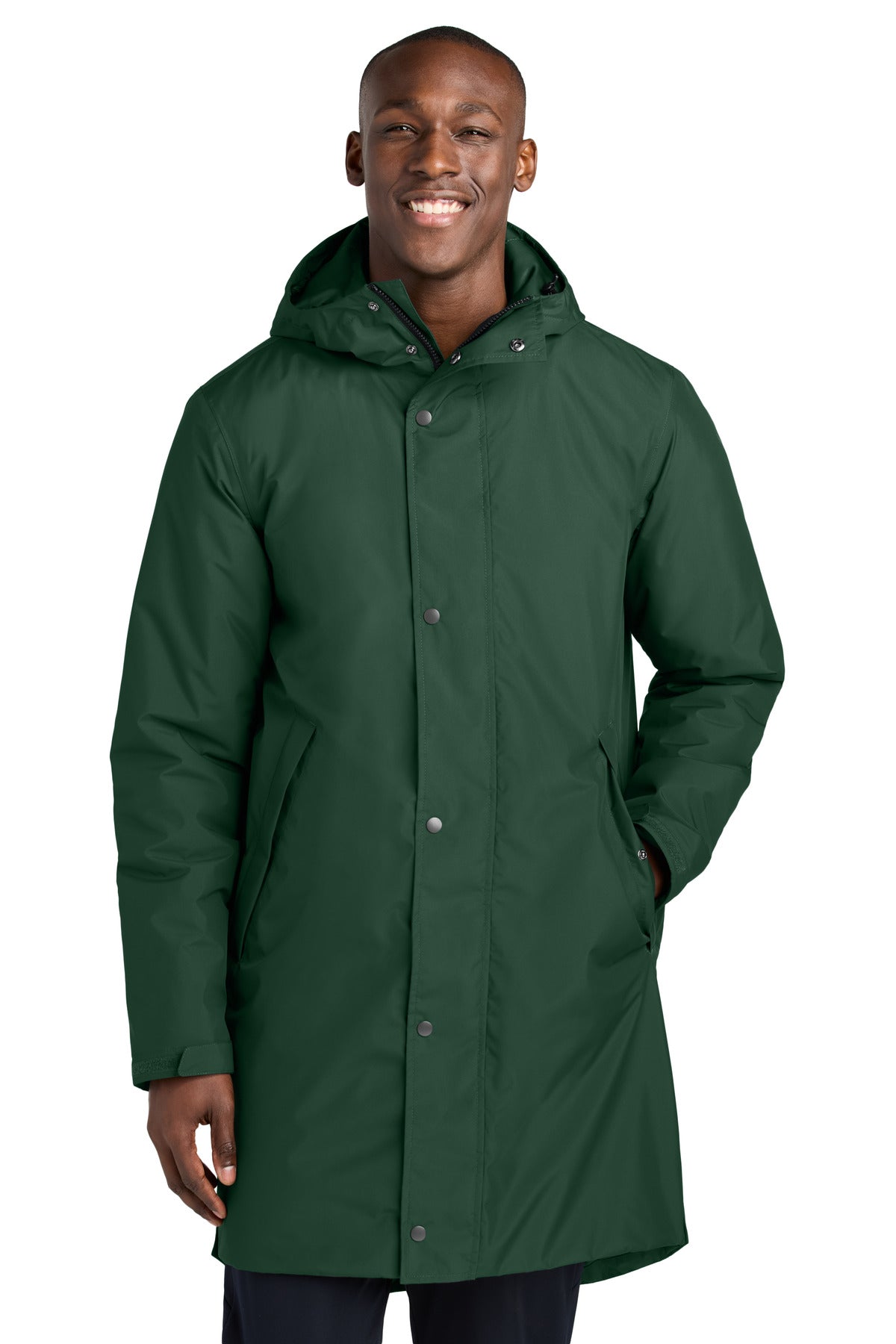 Sport-Tek Waterproof Insulated Sideline Parka JST55 Forest Green