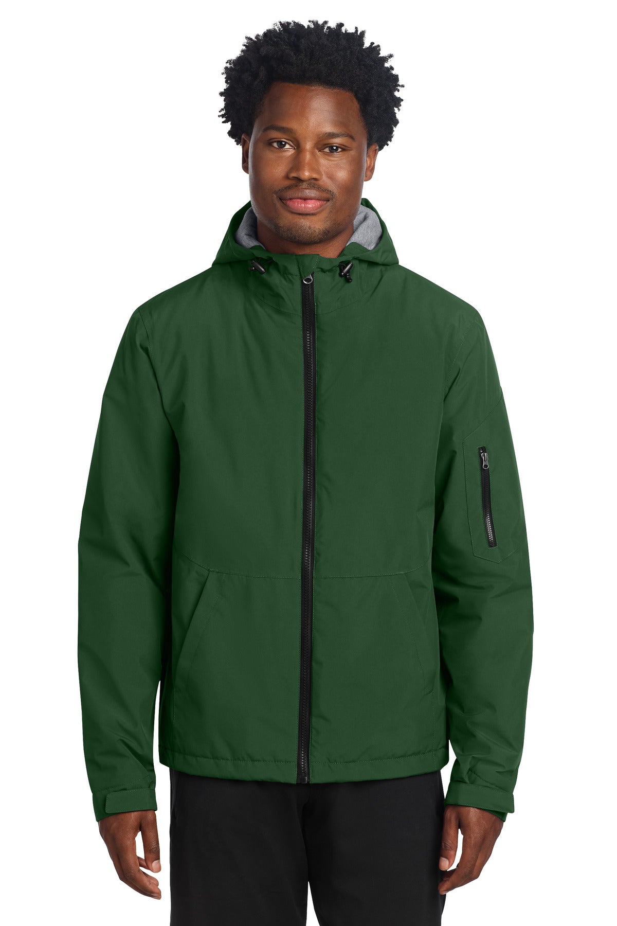 Sport-Tek Waterproof Insulated Jacket JST56 Forest Green