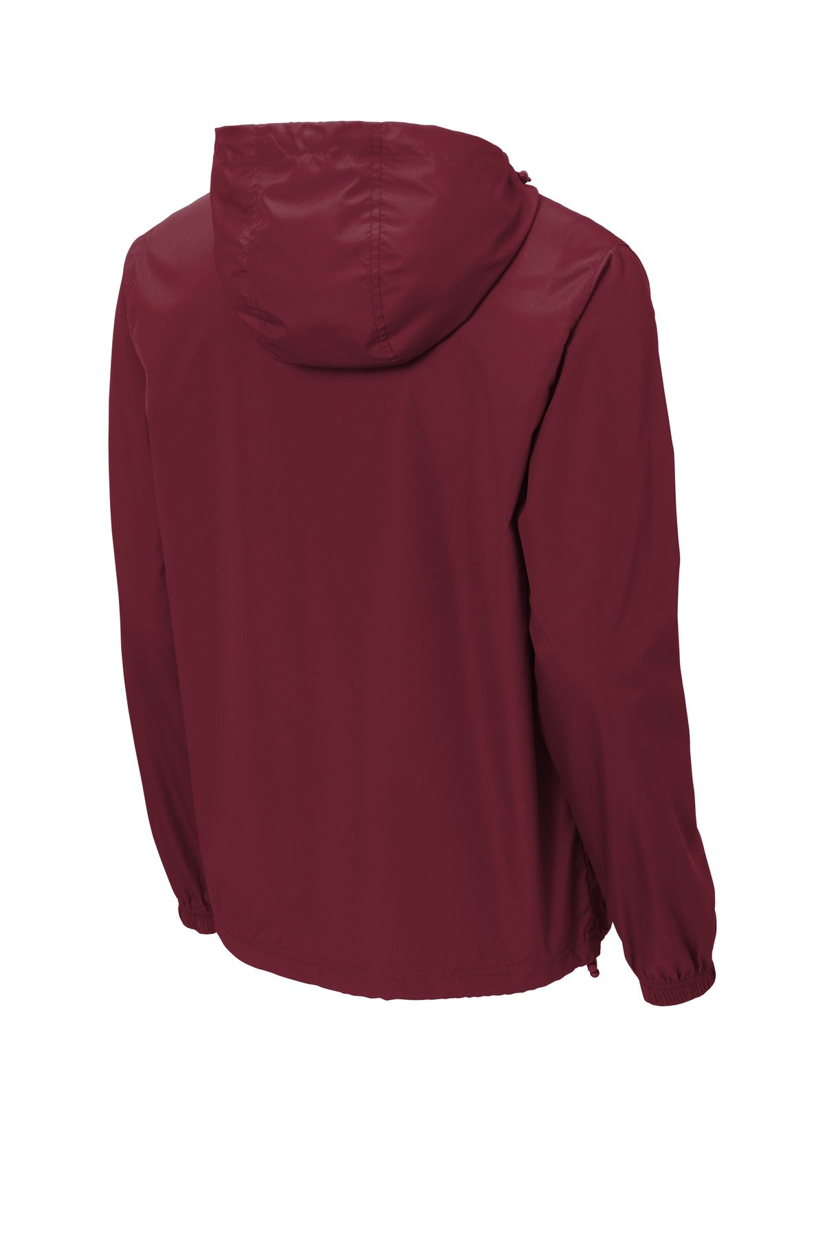 Sport-Tek Packable Anorak. JST66 Maroon