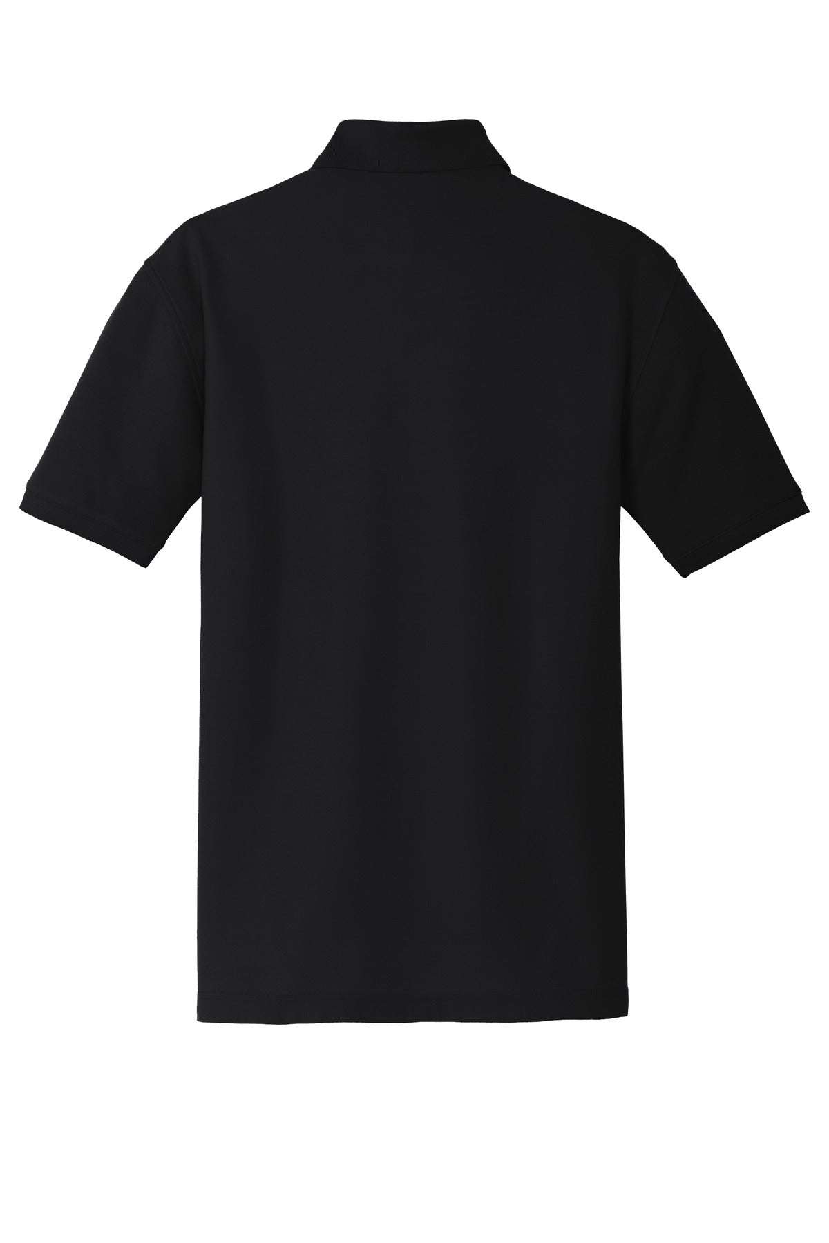Port Authority Core Classic Pique Pocket Polo K100P Deep Black