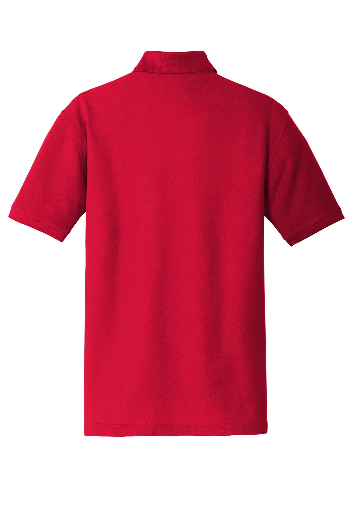 Port Authority Core Classic Pique Pocket Polo K100P Rich Red