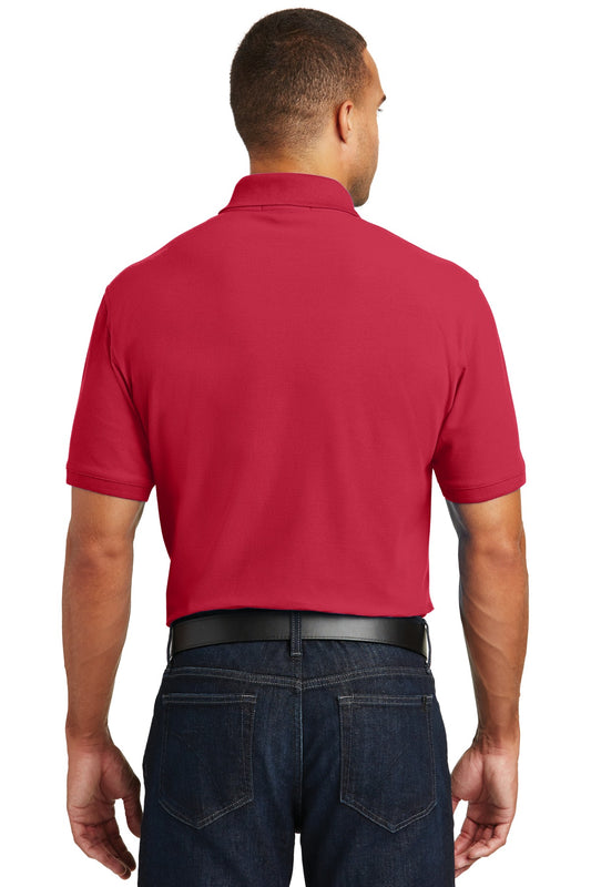Port Authority Core Classic Pique Pocket Polo. K100P Rich Red