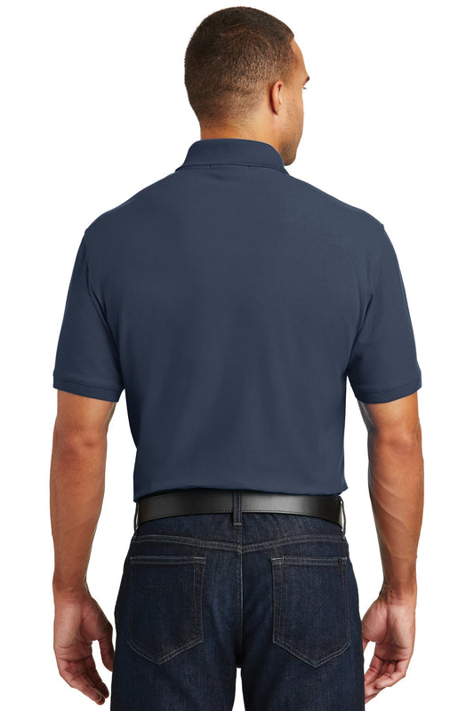 Port Authority Core Classic Pique Pocket Polo. K100P River Blue Navy