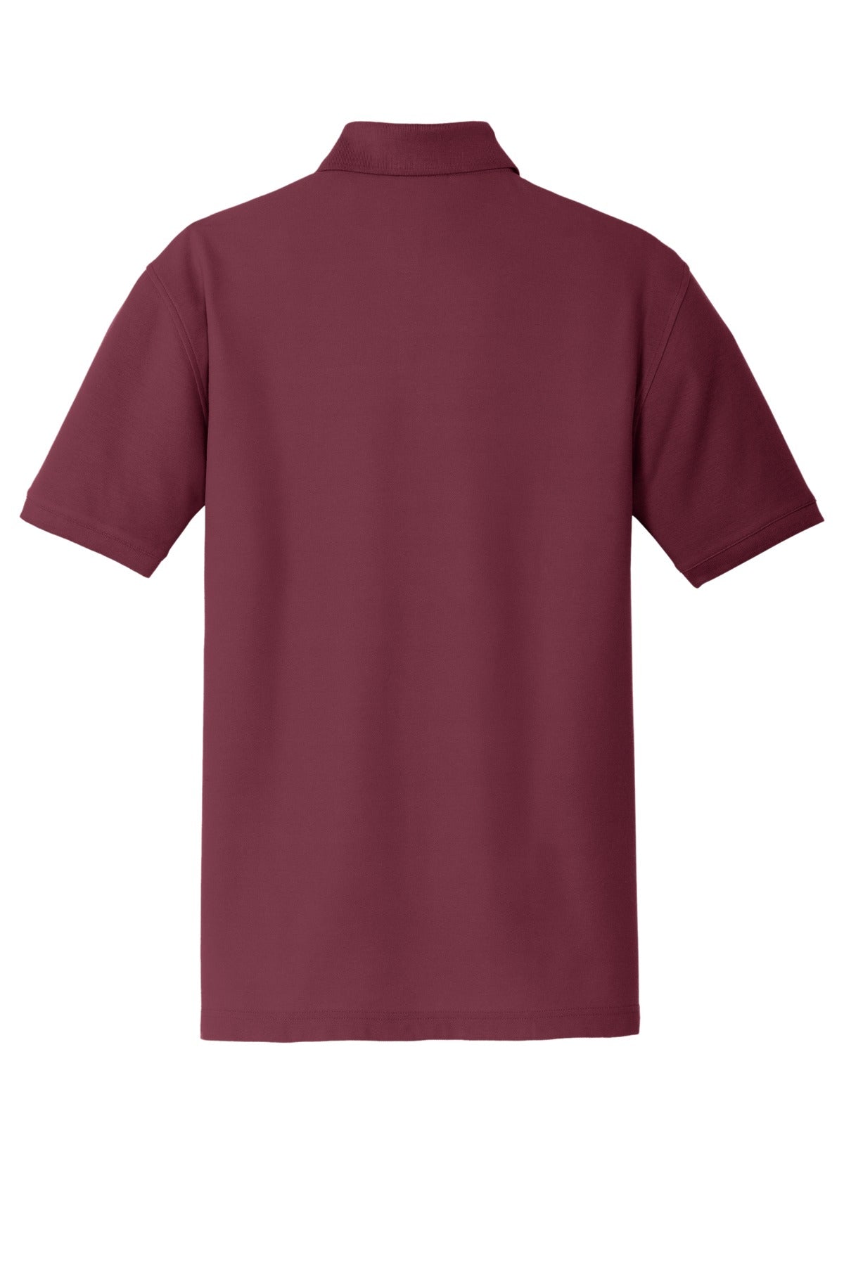 Port Authority Core Classic Pique Polo. K100 Burgundy