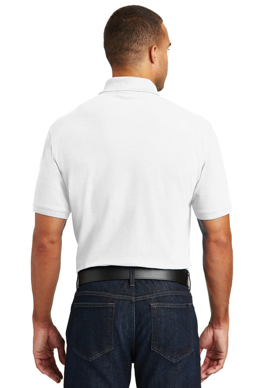 Port Authority Core Classic Pique Polo K100 White