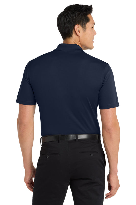 Port Authority Dry Zone UV Micro-Mesh Pocket Polo. K110P River Blue Navy