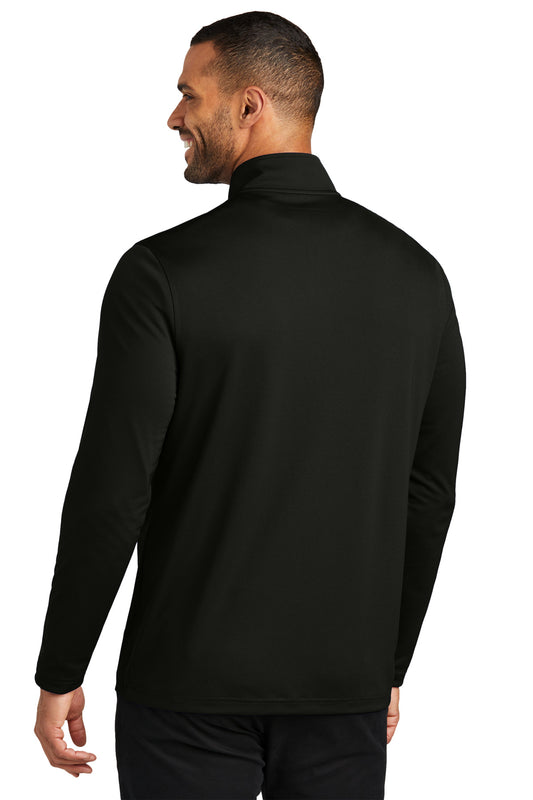 Port Authority Dry Zone UV Micro-Mesh 1/4-Zip K112 Deep Black