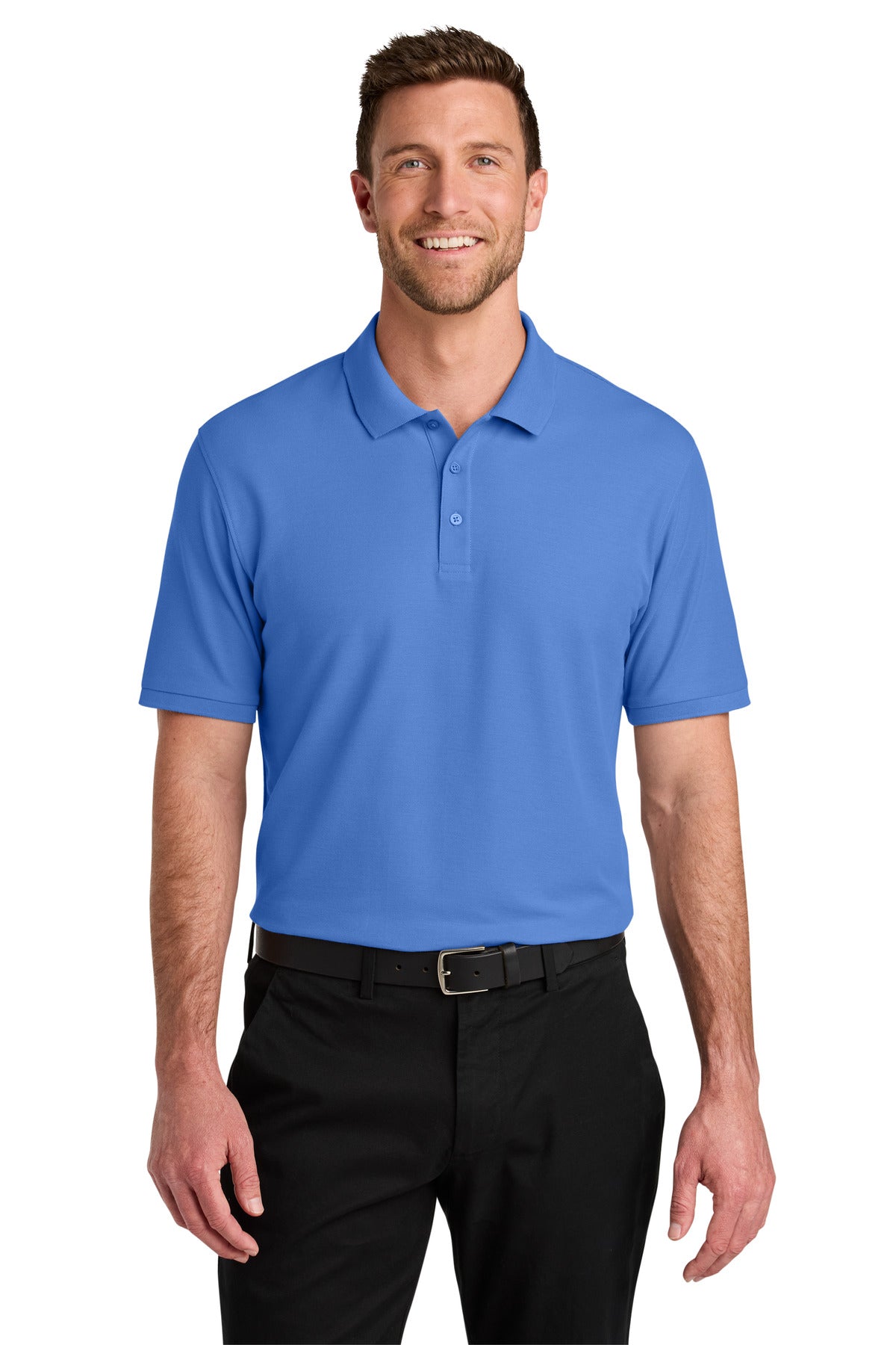 Port Authority Wearever Signature Pique Polo K200 Ultramarine Blue