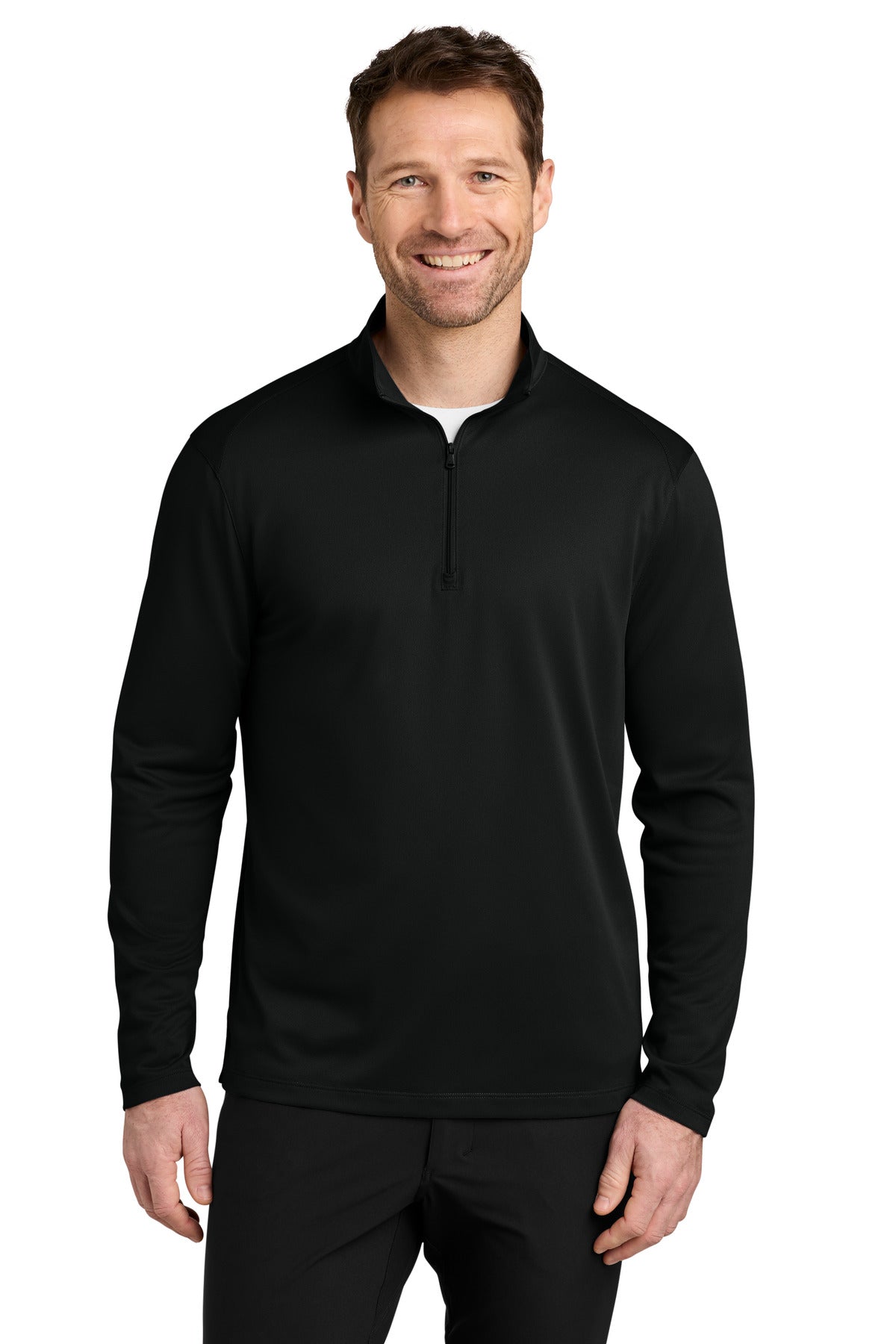 Port Authority Wearever Performance Pique 1/4-Zip K241 Deep Black