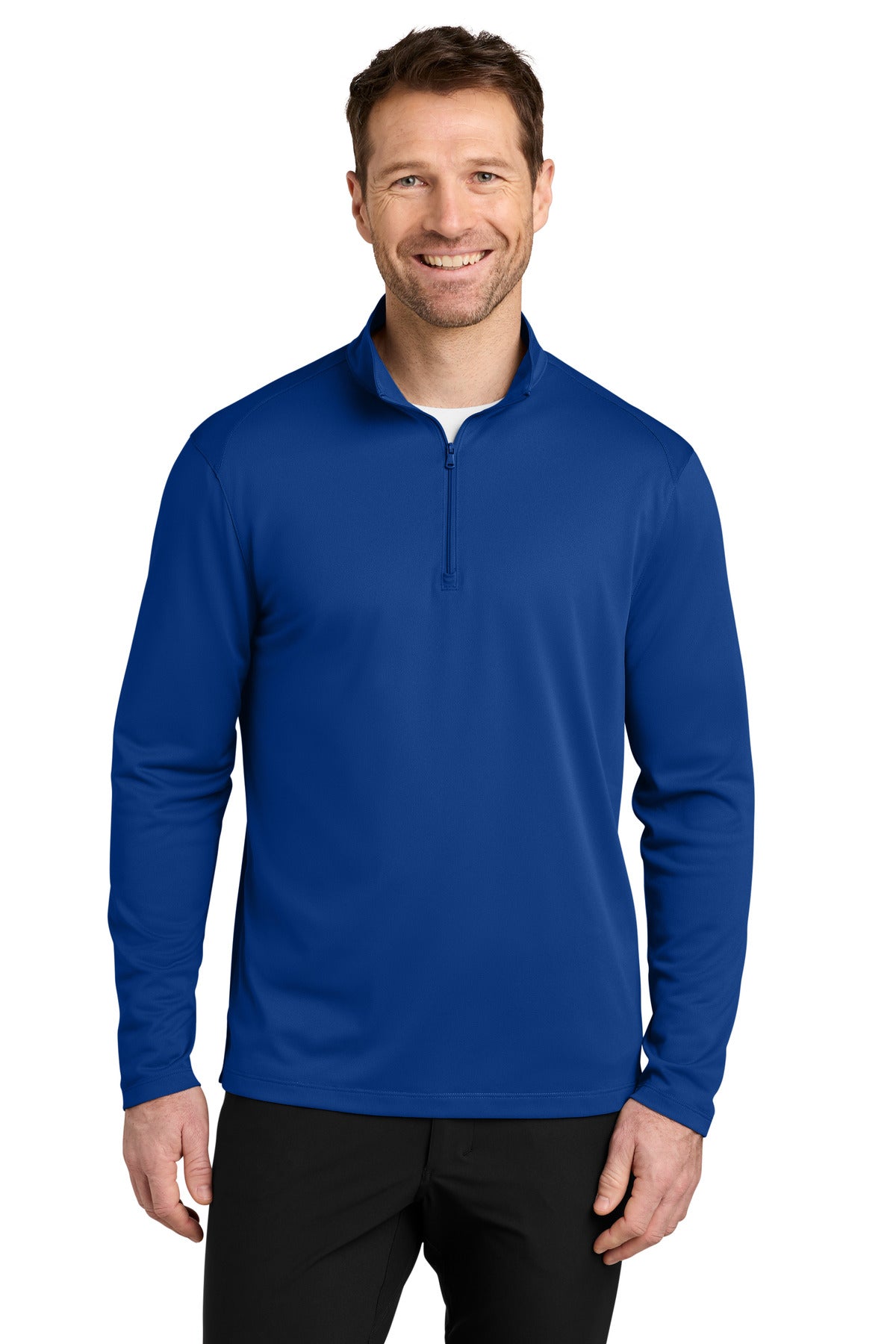 Port Authority Wearever Performance Pique 1/4-Zip K241 True Royal