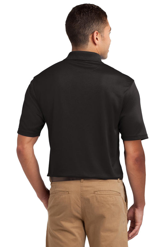 Sport-Tek Dri-Mesh Polo. K469 Black