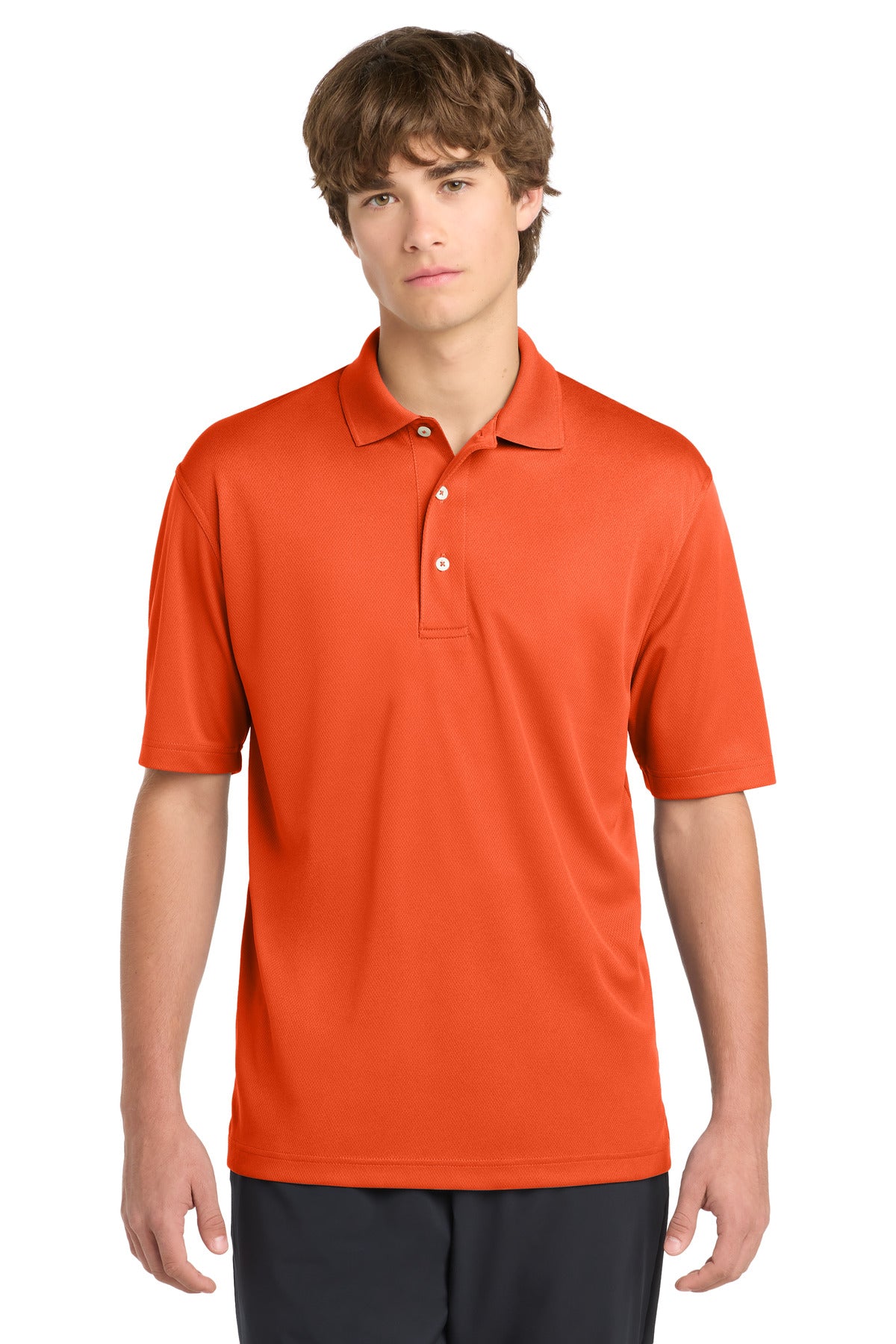 Sport-Tek Dri-Mesh Polo K469 Bright Orange
